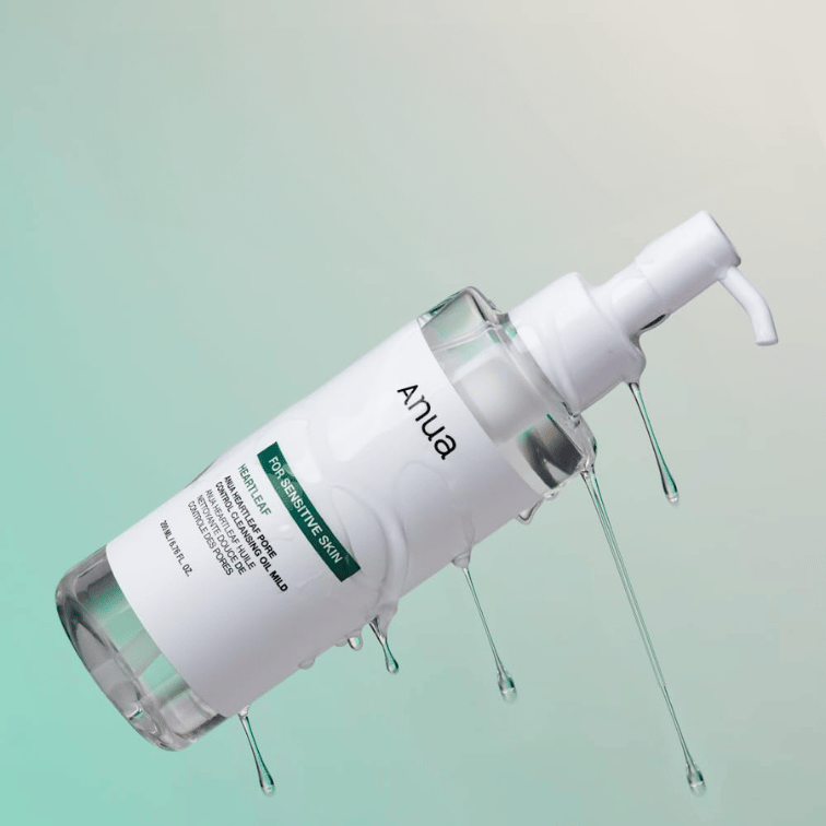 Anua Heartleaf Pore Cleansing Oil Mild Korean Skincare in Canada