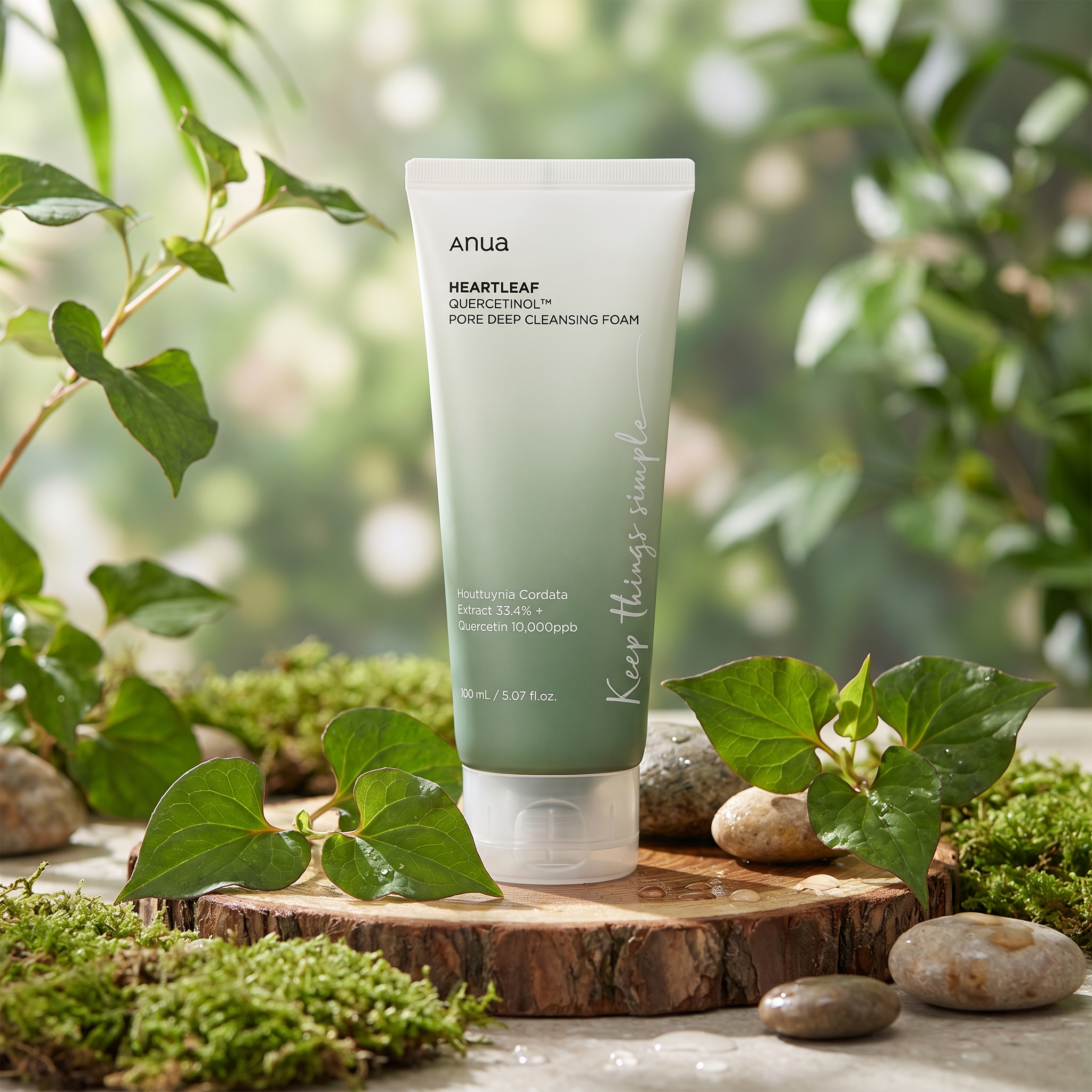 ANUA Heartleaf Quercetinol Pore Deep Cleansing Foam