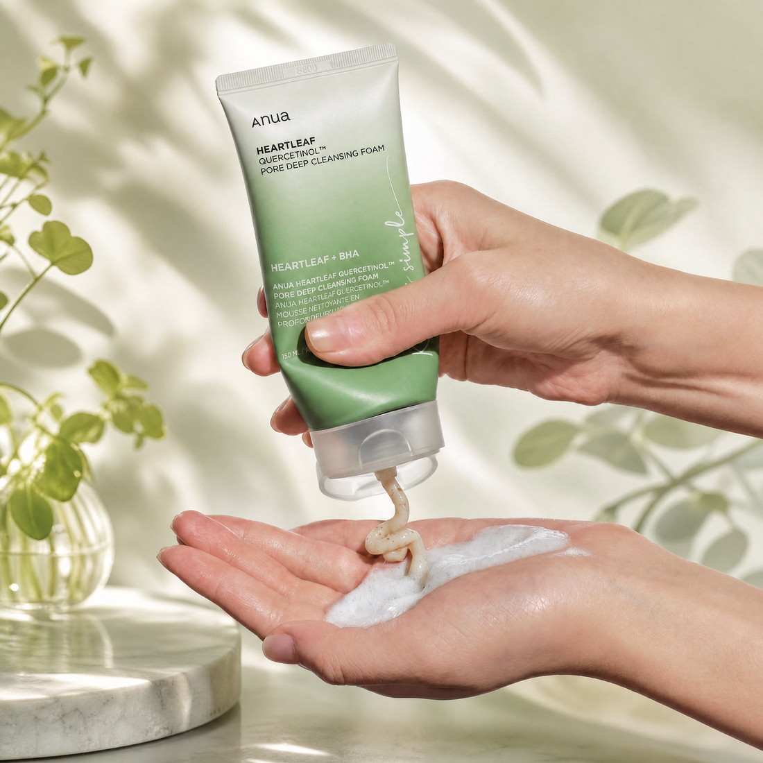 ANUA Heartleaf Quercetinol Pore Deep Cleansing Foam