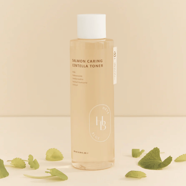 HEVEBLUE Salmon Caring Centella Toner Korean Skincare in Canada
