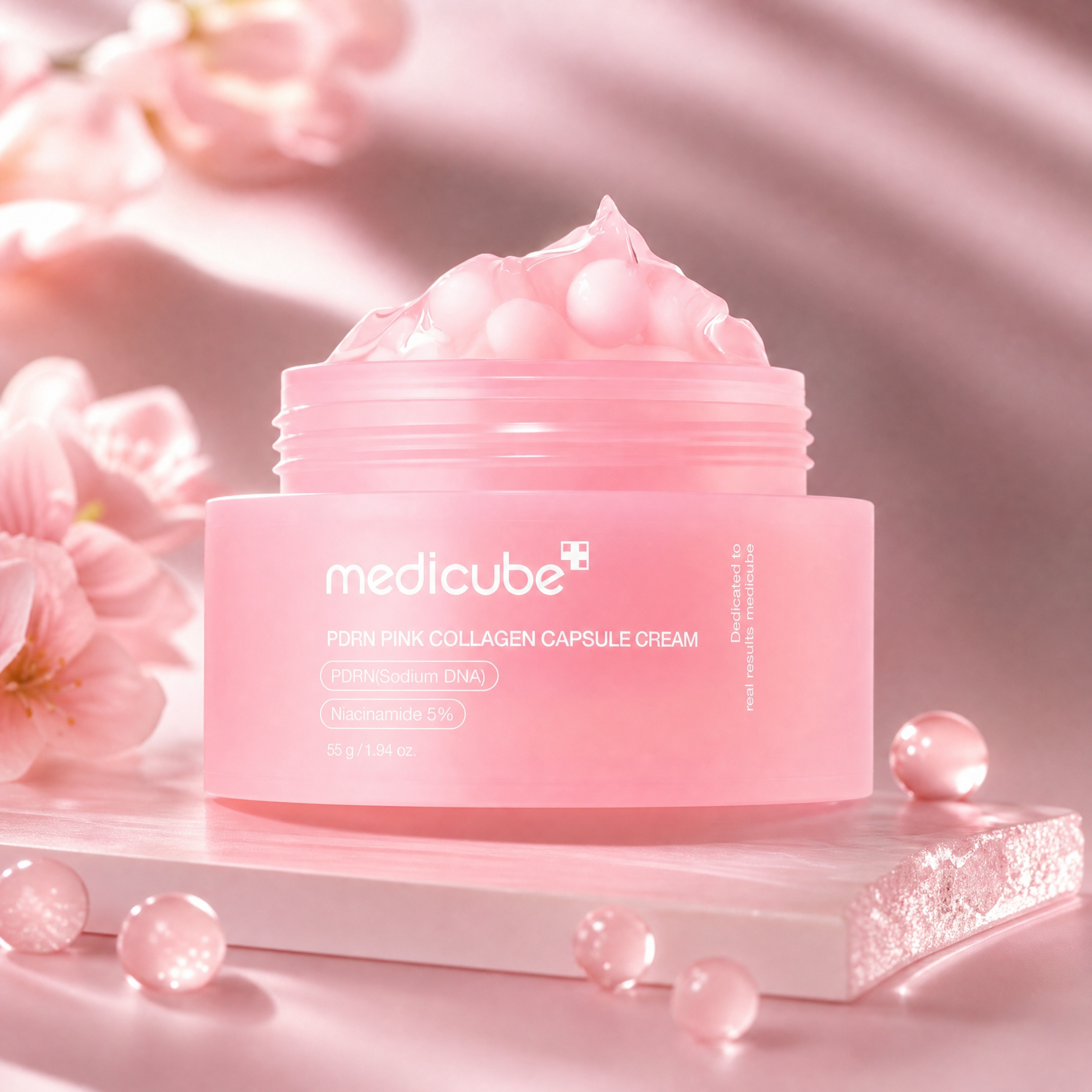 MEDICUBE PDRN Pink Collagen Capsule Cream