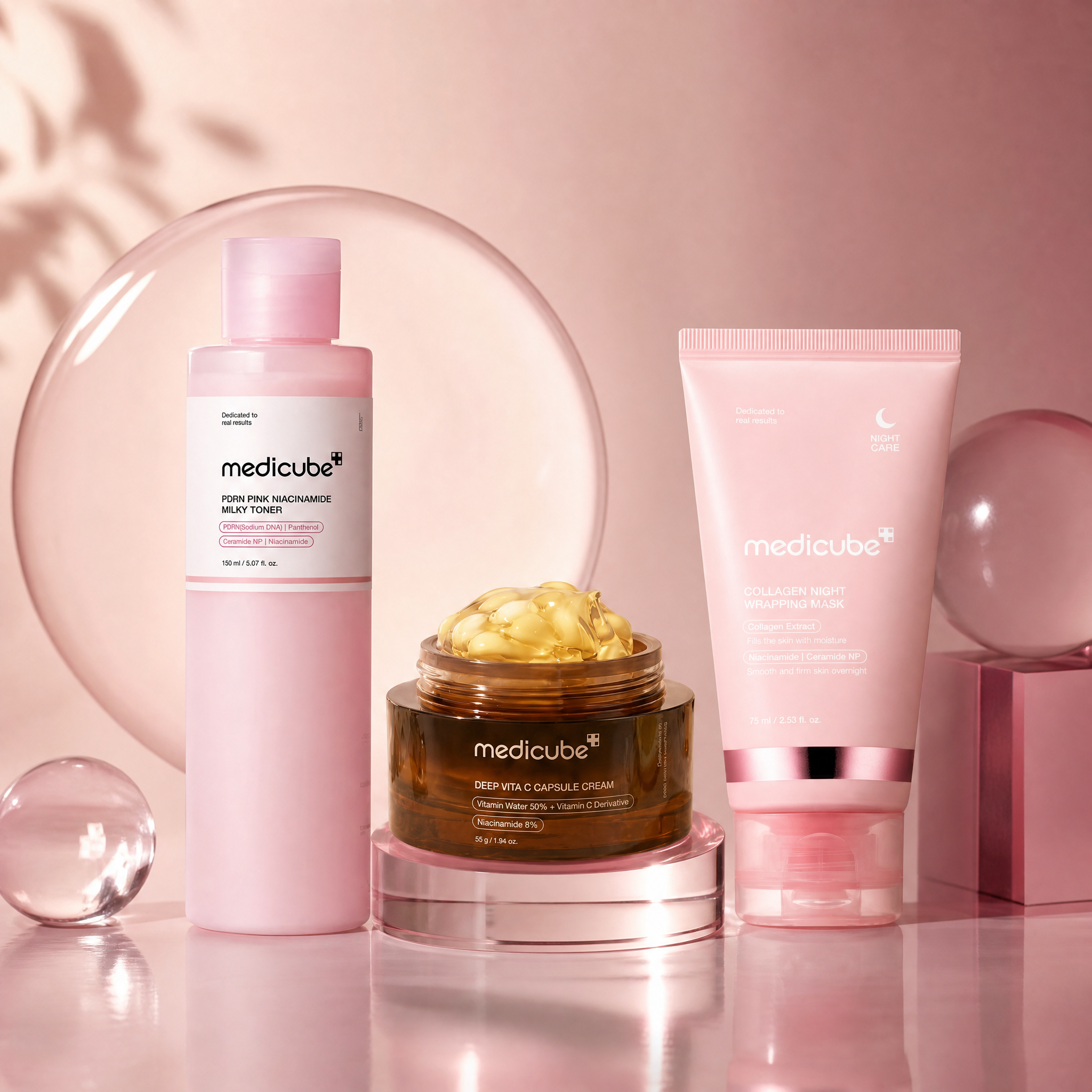 MEDICUBE Vita-Glow Trio Bundle
