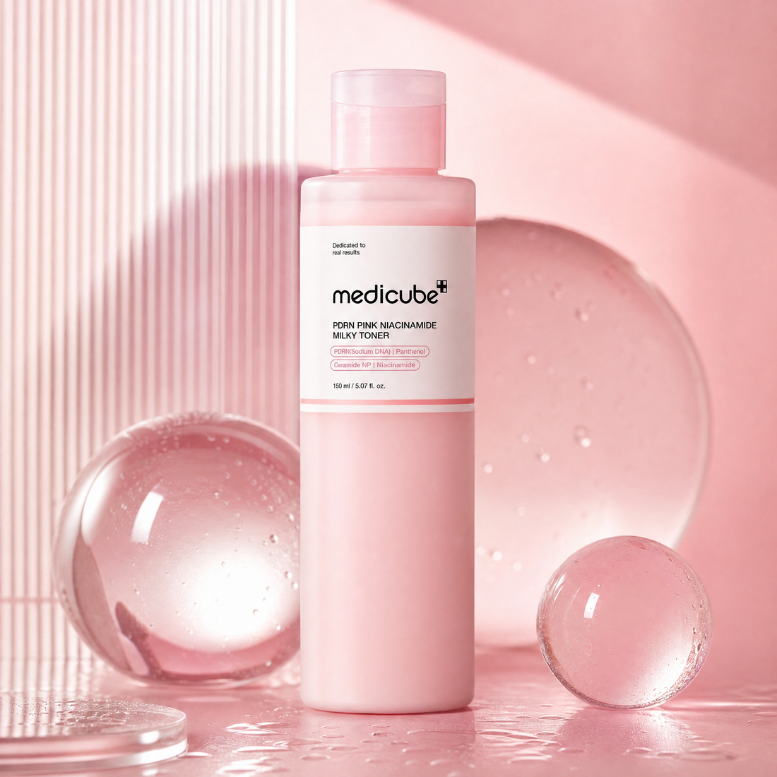 MEDICUBE PDRN Pink Niacinamide Milky Toner