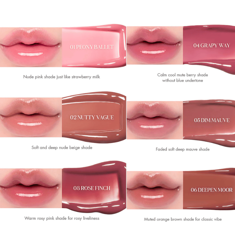 Rom&nd Glasting Color Gloss Korean Makeup in Canada