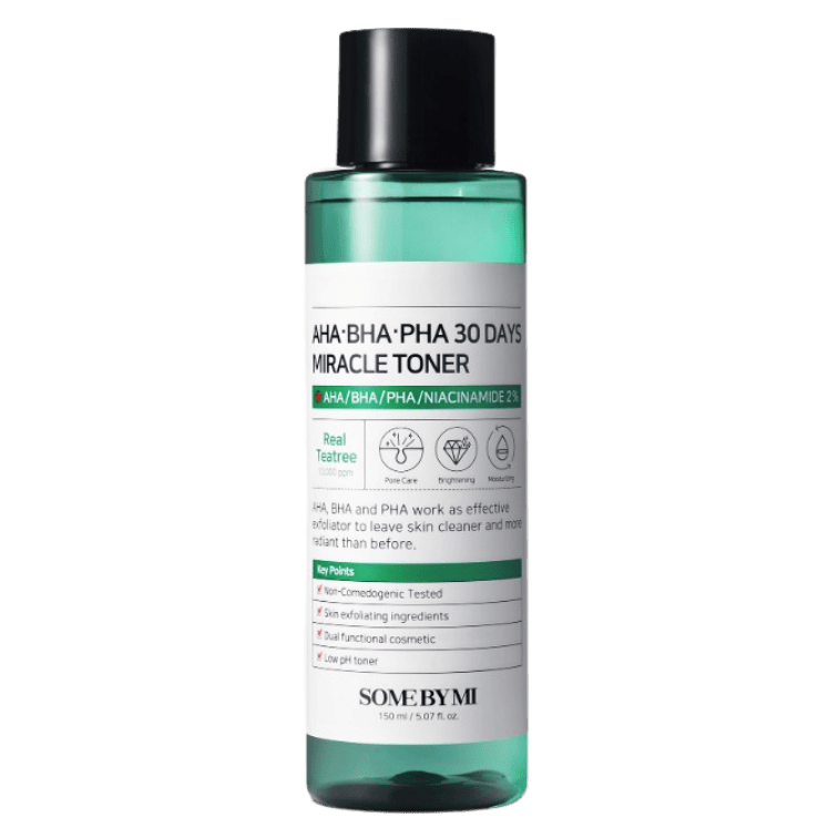SOME BY MI AHA BHA PHA 30 Days Miracle Toner Korean Skincare