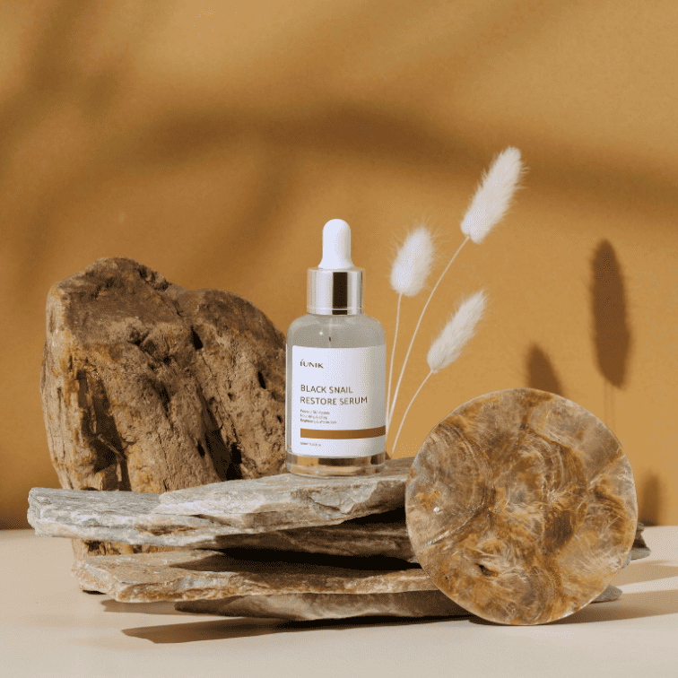 Iunik Black Snail Restore Serum Korean Skincare Canada
