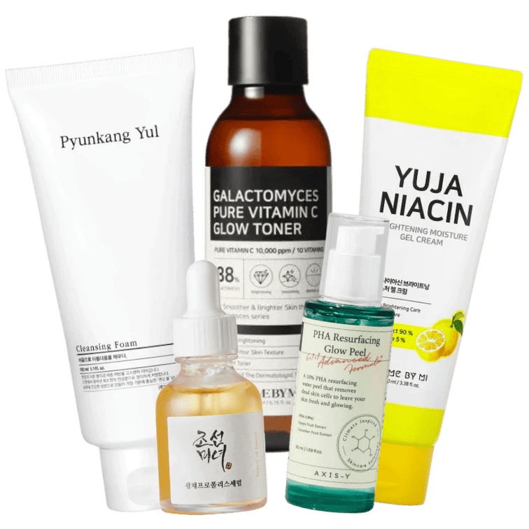Five Step Brightening Set for All Skin Types Korean Skincare in Canada