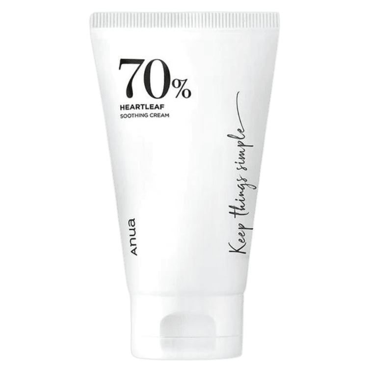 ANUA Heartleaf 70% Soothing Cream Korean Skincare in Canada