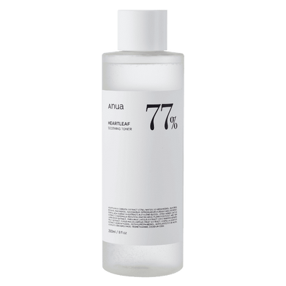 Anua Heartleaf 77% Soothing Toner 250ML Korean Skincare in Canada