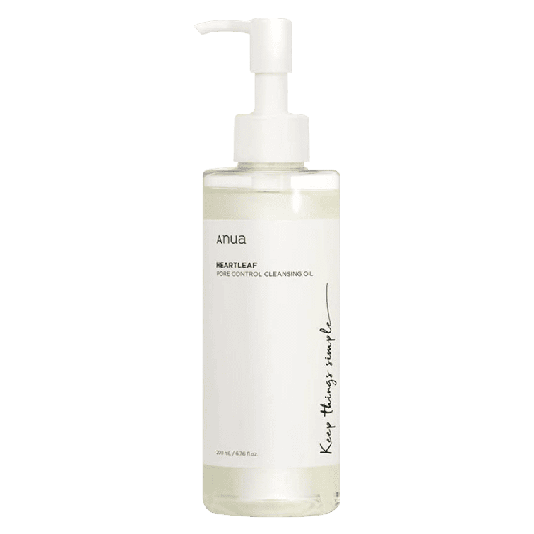 ANUA Heartleaf Pore Control Cleansing Oil Korean Skincare Canada shopdama ANUA Heartleaf Pore Control Cleansing Oil Korean Skincare Canada shopdama