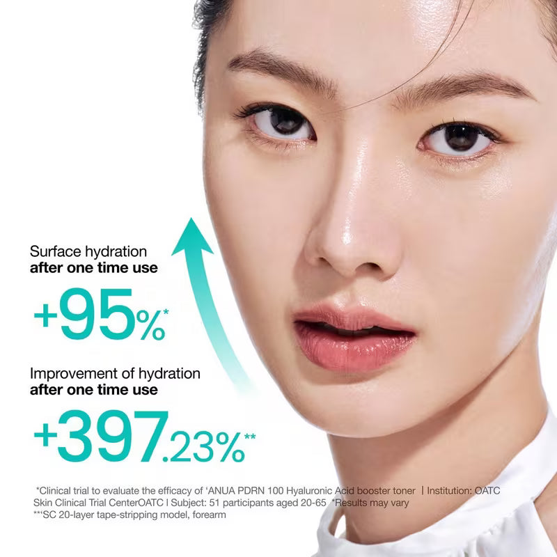 ANUA PDRN 100 Hyaluronic Acid Booster Toner