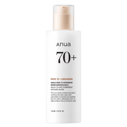 ANUA Rice 70 Intensive Moisturizing Milk