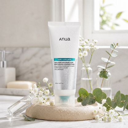 ANUA PDRN Hyaluronic Acid Moisturizing Cleansing Foam
