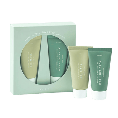 Axis Y Mask Now, Glow Later Duo Korean Skincare in Canada