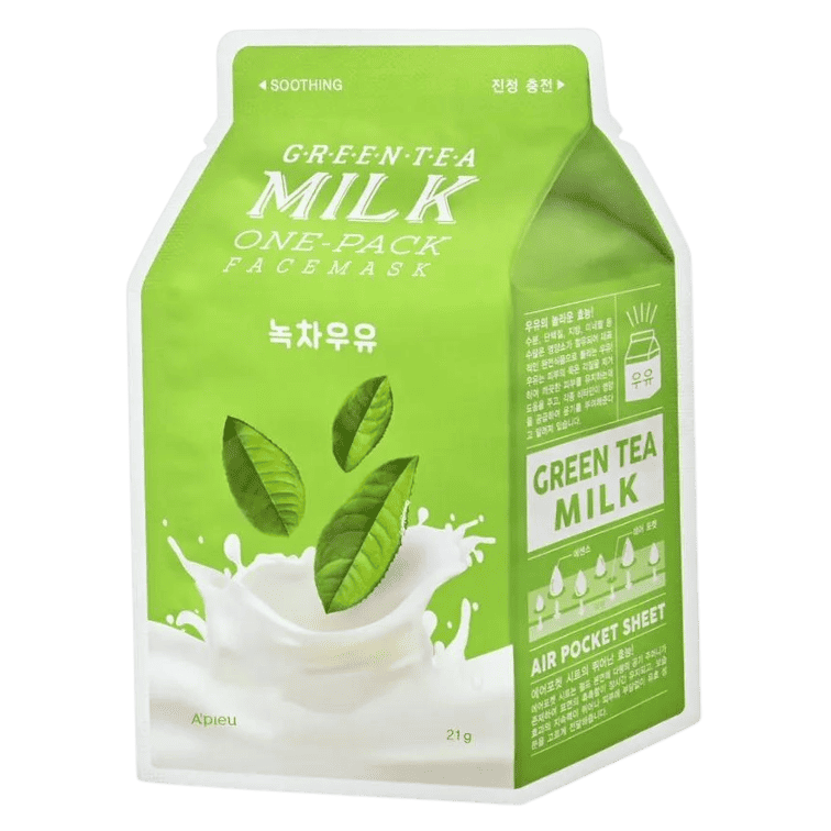 APieu Milk One Pack Green Tea Korean Skincare in Canada