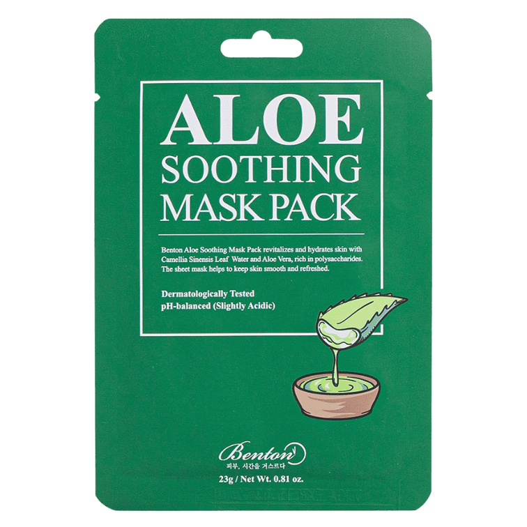 Benton Aloe Soothing Mask Pack Korean Skincare in Canada