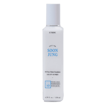 ETUDE HOUSE Soon Jung 10 Free Moist Emulsion Korean Skincare