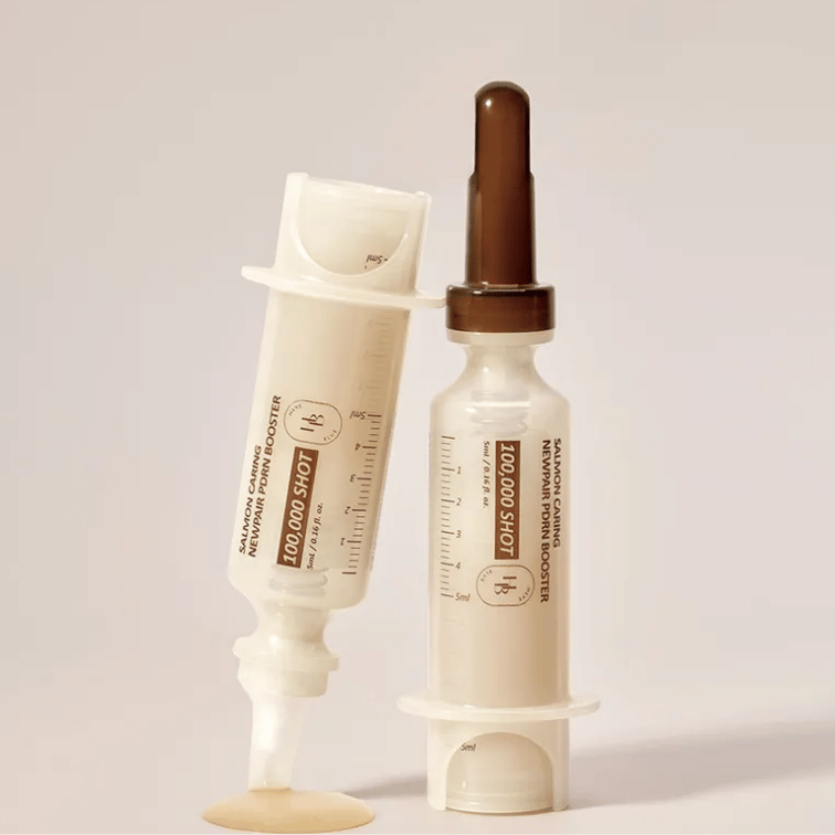 HEVEBLUE Salmon Caring Centella PDRN Booster 100,000 Shot Essence Korean Skincare in Canada 