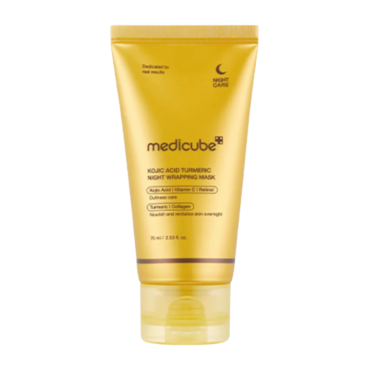 MEDICUBE Kojic Acid Turmeric Night Wrapping Mask