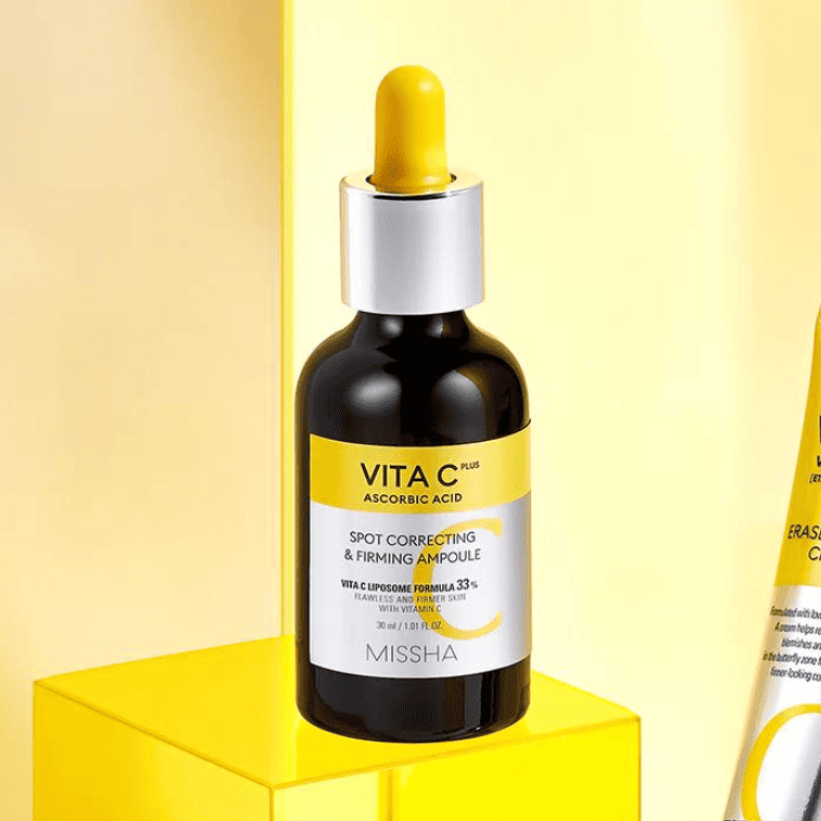 Missha Vita C Plus Spot Correcting &amp; Firming Ampoule Korean Skincare in Canada