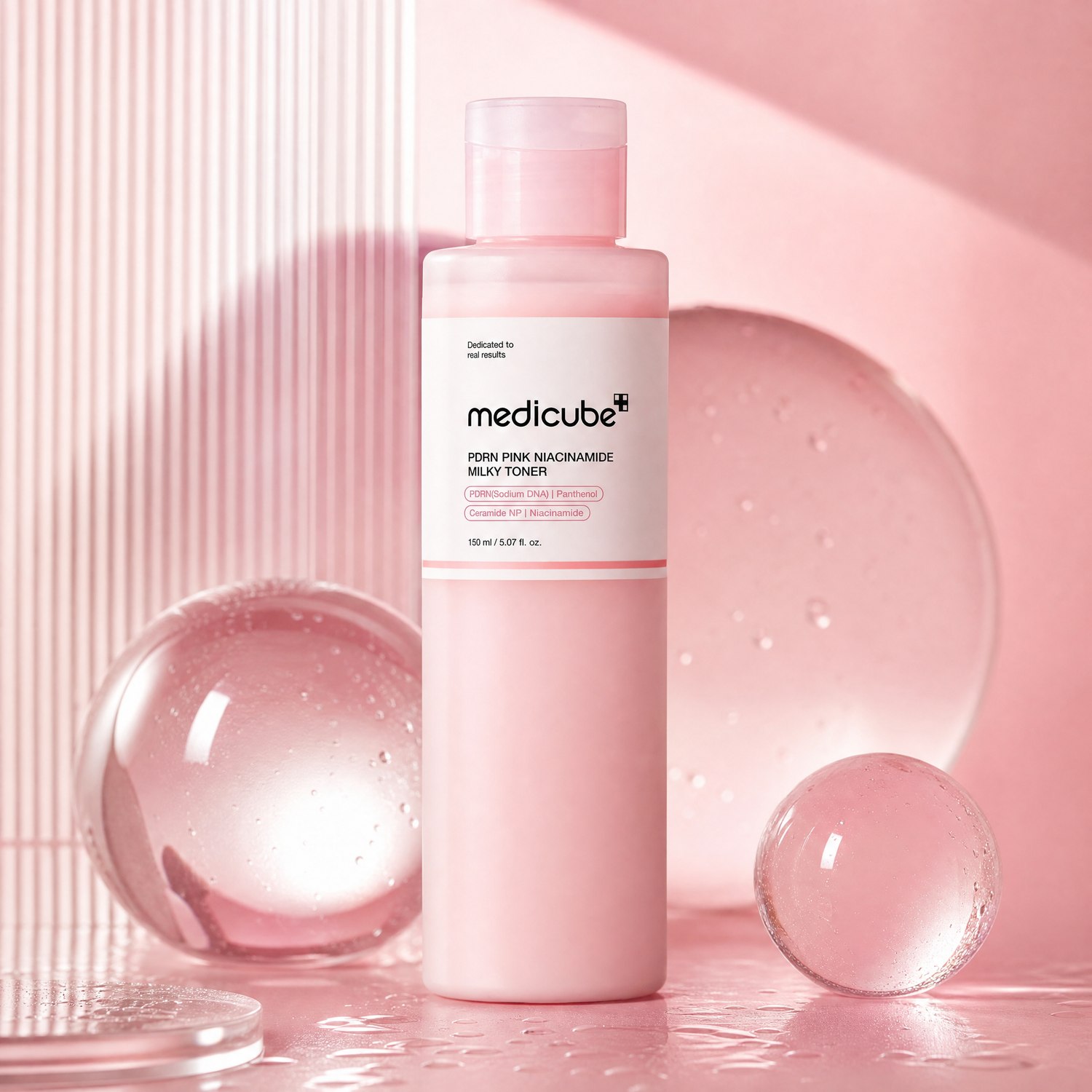 MEDICUBE PDRN Pink Niacinamide Milky Toner