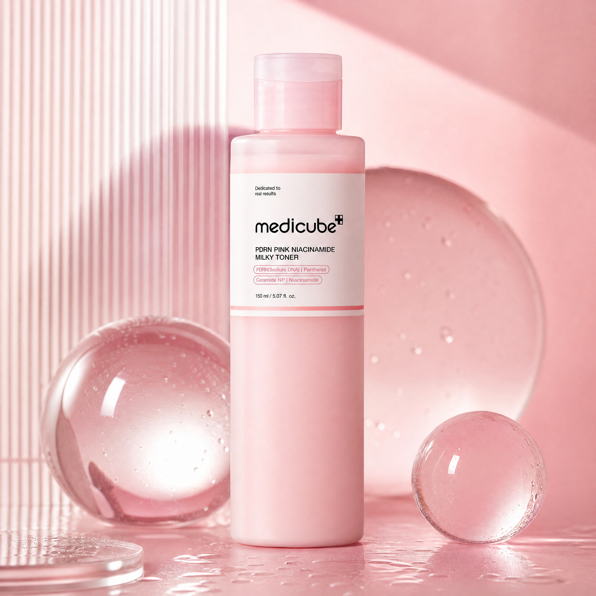 MEDICUBE PDRN Pink Niacinamide Milky Toner