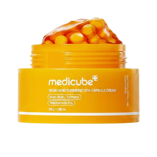 MEDICUBE Kojic Acid Turmeric Vita Capsule Cream