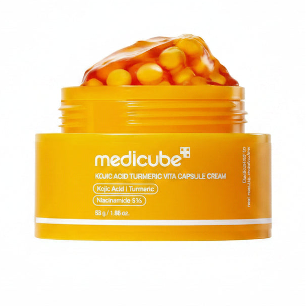 MEDICUBE Kojic Acid Turmeric Vita Capsule Cream
