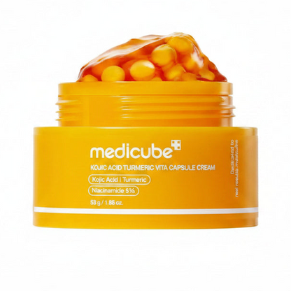 MEDICUBE Kojic Acid Turmeric Vita Capsule Cream