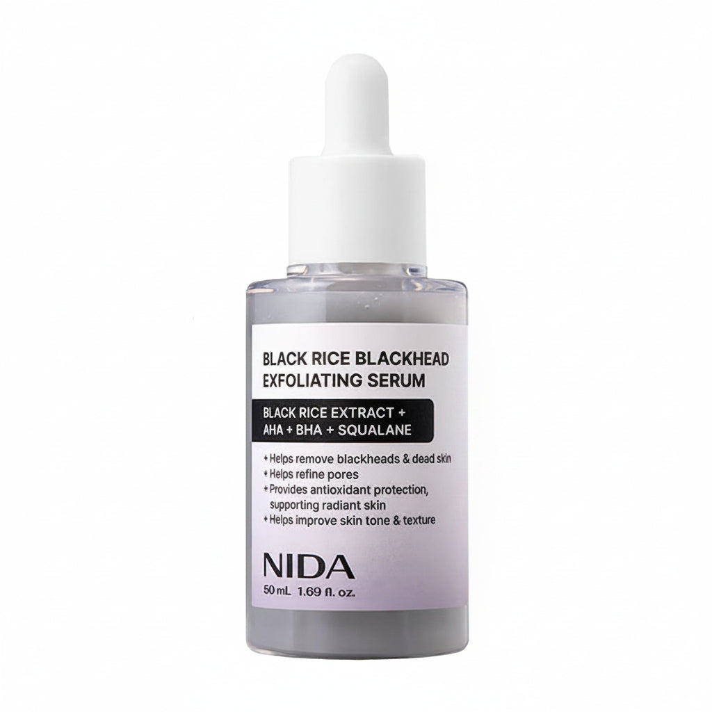 NIDA Black Rice Blackhead Exfoliating Serum