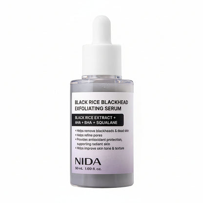 NIDA Black Rice Blackhead Exfoliating Serum