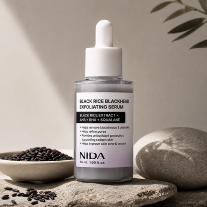 NIDA Black Rice Blackhead Exfoliating Serum