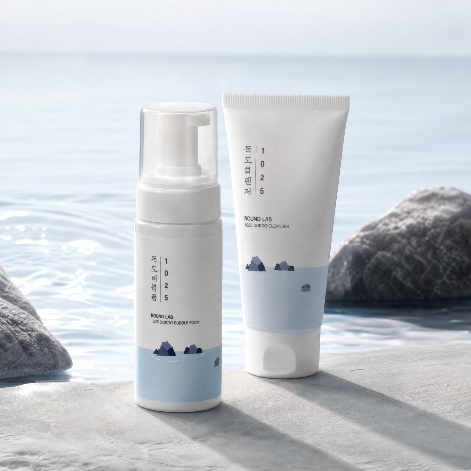 ROUND LAB 1025 Dokdo Cleansing Hydration Bundle