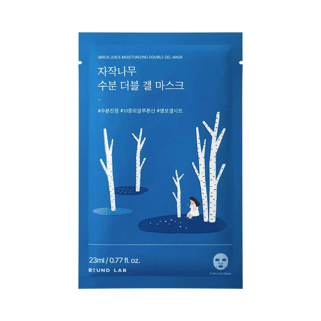 ROUND LAB Birch Juice Moisturizing Double Gel Mask