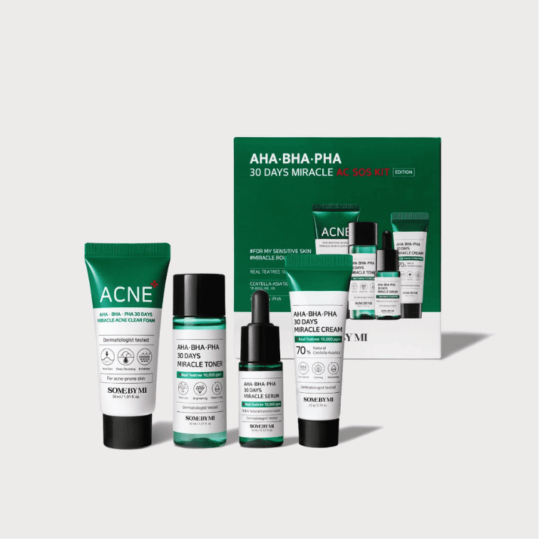 Some By Mi AHA BHA PHA 30 Days Miracle AC SOS Kit Korean Skincare in Canada