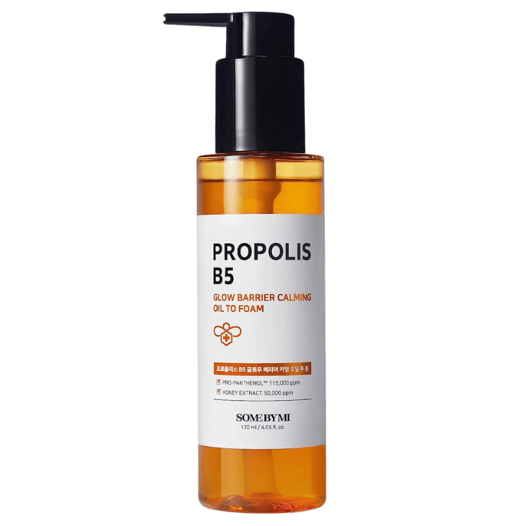 Some By Mi Propolis B5 Glow Barrier Oil to Foam Cleanser Korean Skincare in Canada