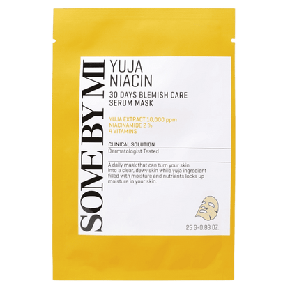 Some By Mi Yuja Niacin 30 Days Blemish Care Serum Mask Korean Skincare in Canada