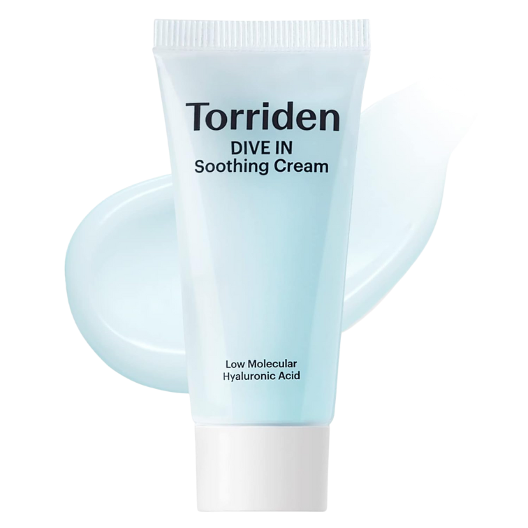 TORRIDEN Dive In Low Molecular Hyaluronic Acid Soothing Cream MINI Korean Skincare in Canada