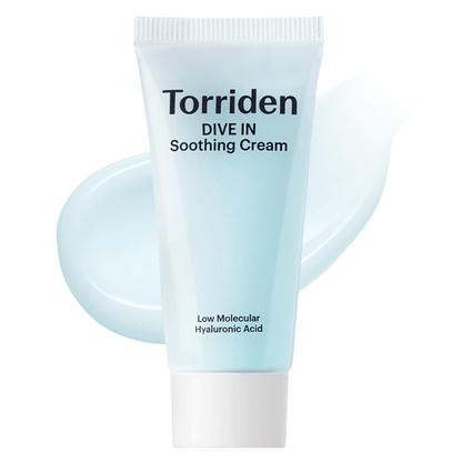 TORRIDEN Dive In Low Molecular Hyaluronic Acid Soothing Cream MINI Korean Skincare in Canada