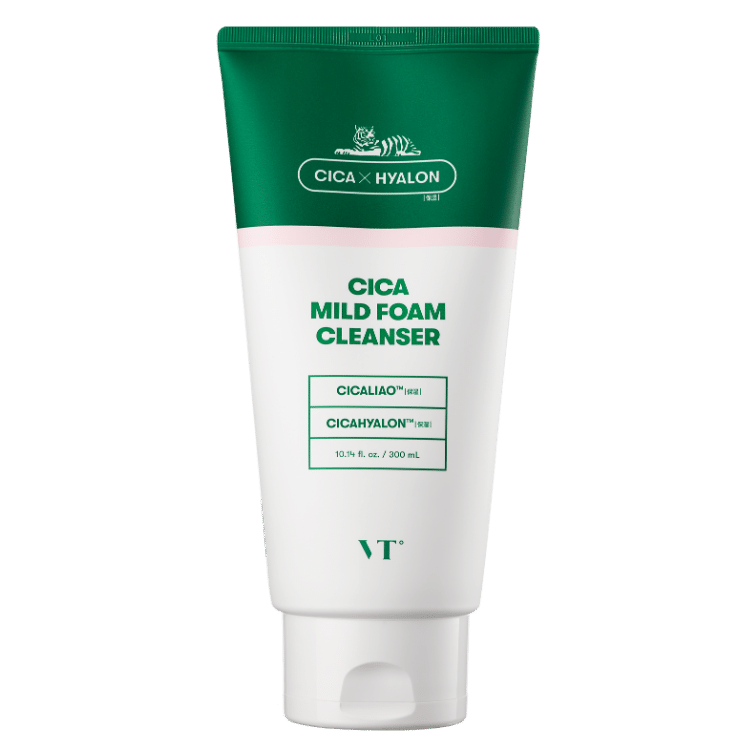 VT Cica Mild Foam Cleanser Korean Skincare in Canada