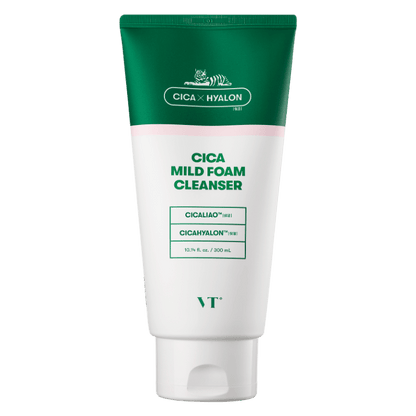 VT Cica Mild Foam Cleanser Korean Skincare in Canada