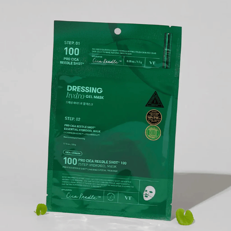 VT Pro Cica Reedle Shot 100 2-Step Hydrogel Mask Korean Skincare in Canada