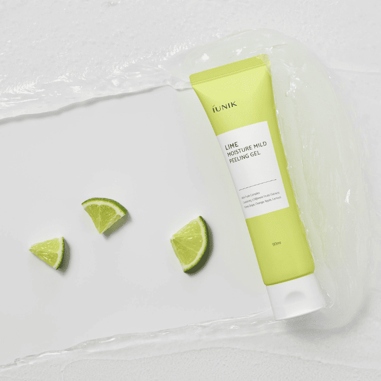 Iunik Lime Moisture Mild Peeling Gel Korean Skincare in Canada