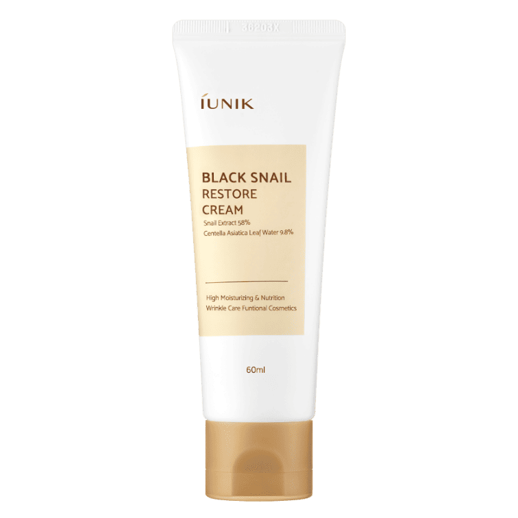 Iunik Black Snail Restore Cream Korean Skincare in Canada