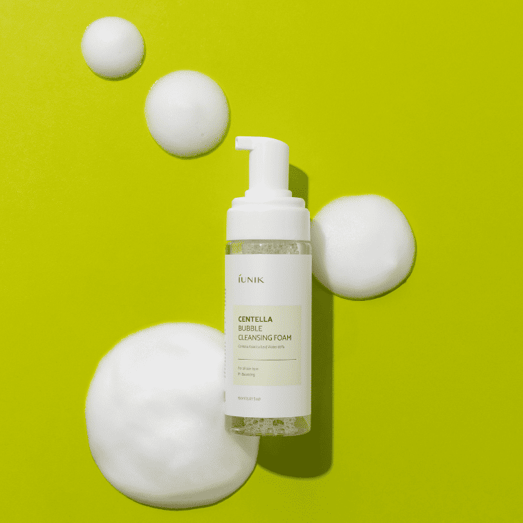 Iunik Centella Bubble Cleansing Foam Korean Skincare in Canada