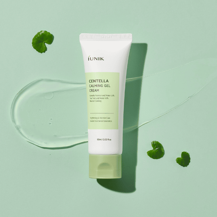 Iunik Centella Calming Gel Cream Korean Skincare in Canada