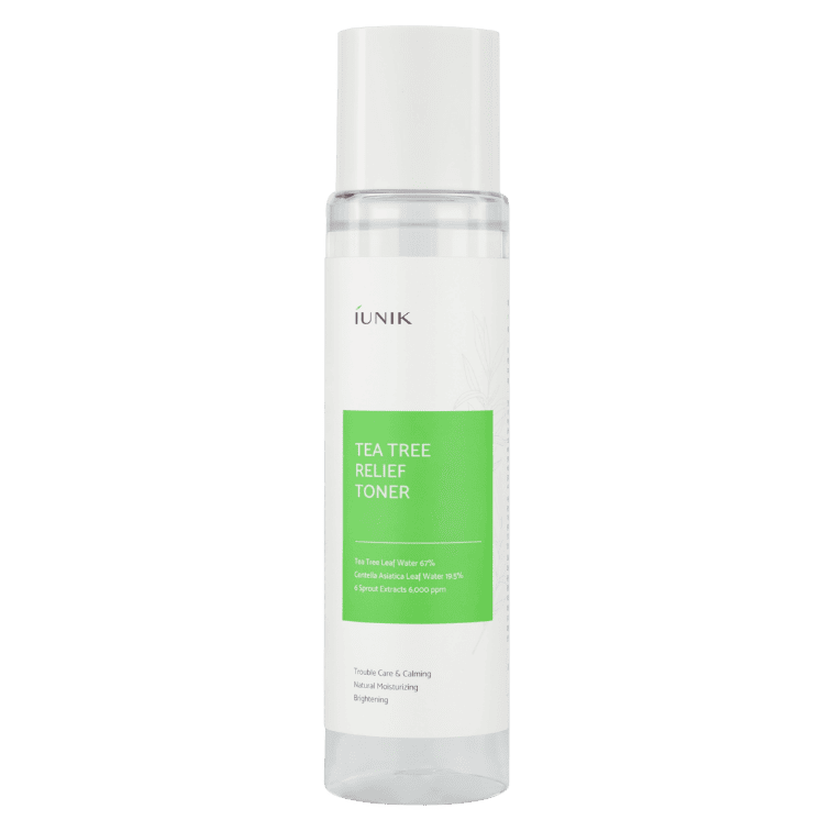 Iunik Tea Tree Relief Toner Korean Skincare in Canada